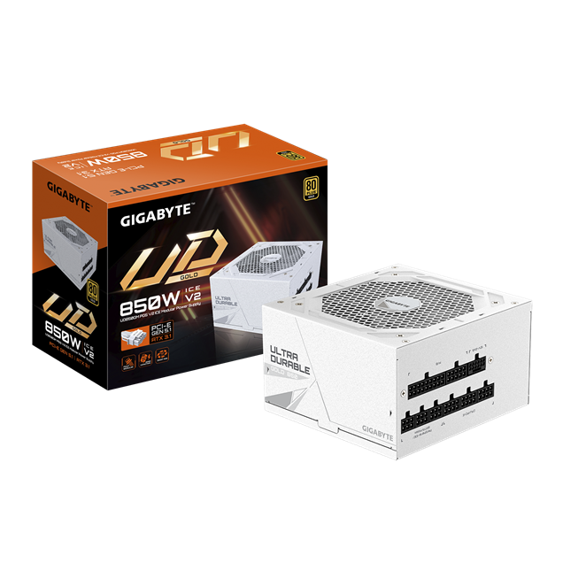 Gigabyte GP-UD850GM PG5 ICE 850W 80 Plus Gold Modular PSU